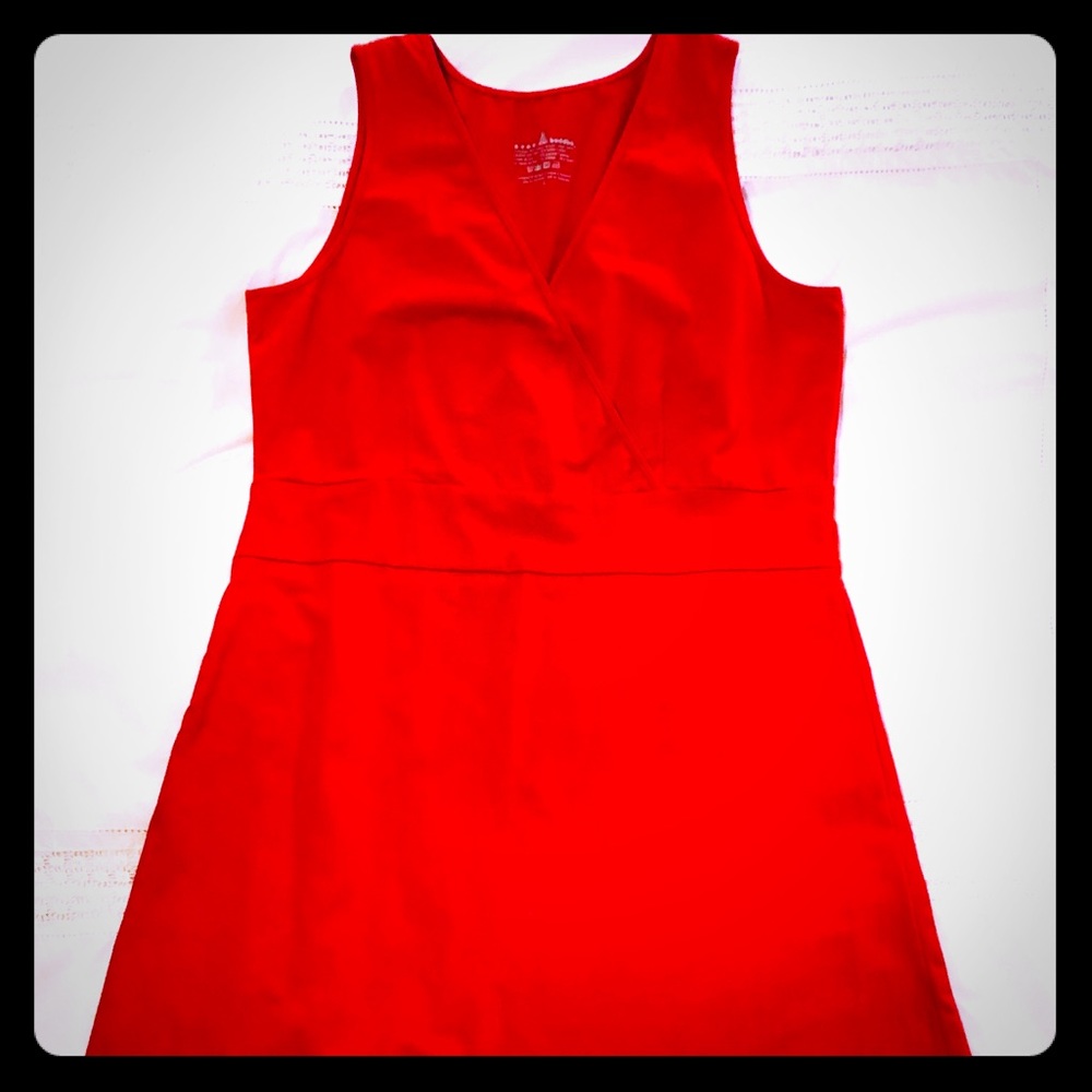 Neon Buddha Sleeveless V-neck Dress